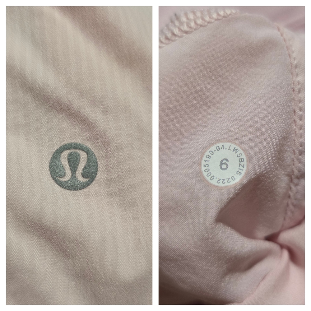 lululemon Dance Studio Mid-Rise Lined Jogger Strawberry Milkshake Size 6 - Picture 3 of 5